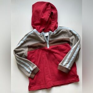 Hanna Andersson Quarter-Zip Hoodie
Sweatshirt Pullover Boys’ Size 110 cm (US 5)